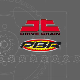 Kit chaîne JT/PBR 525Z3 16/45 super renforcé - couronne standard