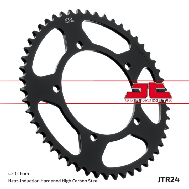 Kit chaîne JT 420HDR (12-51-126) | Oxmoto