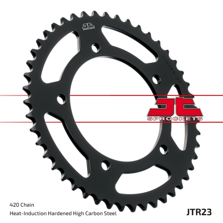 Kit chaîne JT 420HDR (11-47-124) | Oxmoto