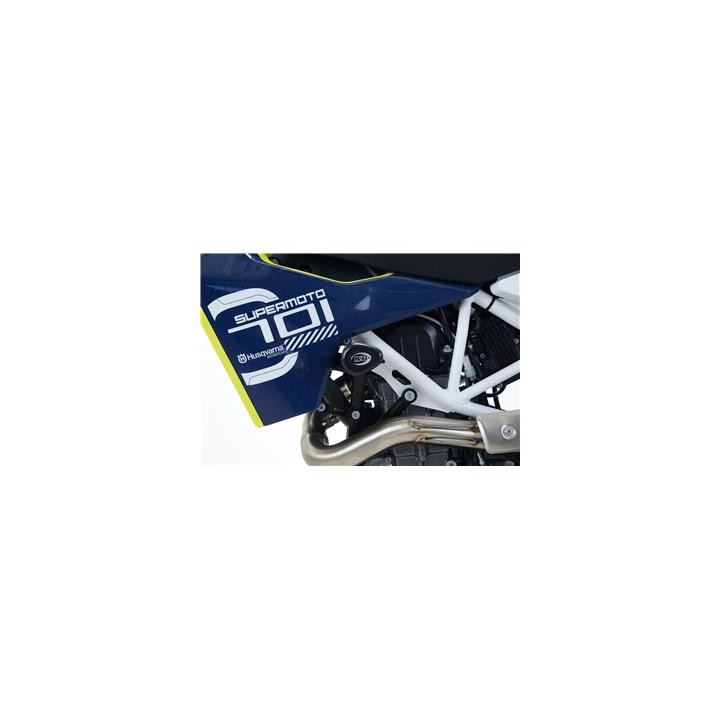 Tampons de protecion Aero R&G RACING noir Husqvarna 701 Supermoto
