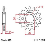 Kit chaîne JT 530Z3 16/43 super-renforcée - couronne standard