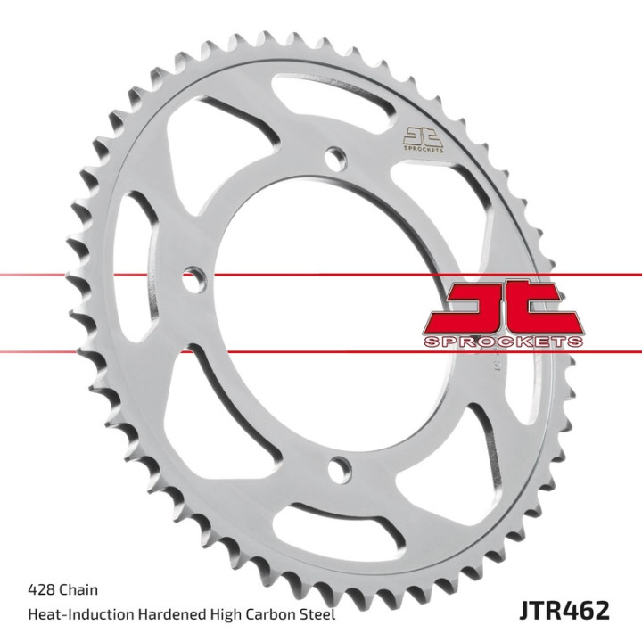 Kit chaîne JT 428HDR 14/50 renforcée - couronne standard