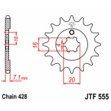 Kit chaîne JT 428HDR 14/50 renforcée - couronne standard