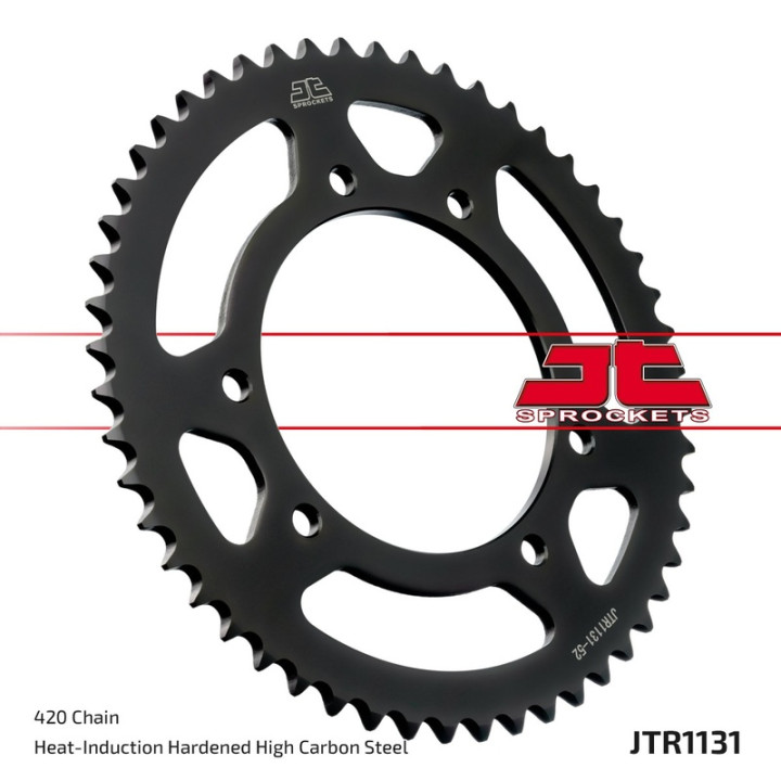 Kit chaîne JT 420HDR 13/48 renforcée - couronne standard
