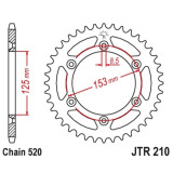 Kit chaîne JT 525X1R3 13/48 renforcée - couronne standard