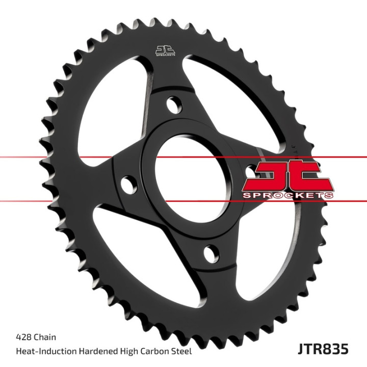 Kit chaîne JT 428HDR 16/45 renforcée - couronne standard