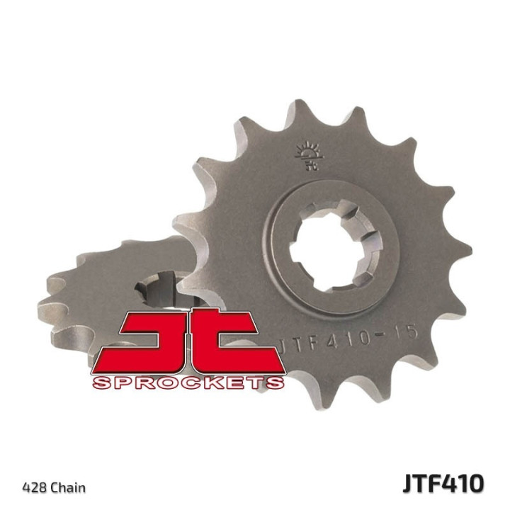 Kit chaîne JT 428HDR 15/45 renforcée - couronne standard