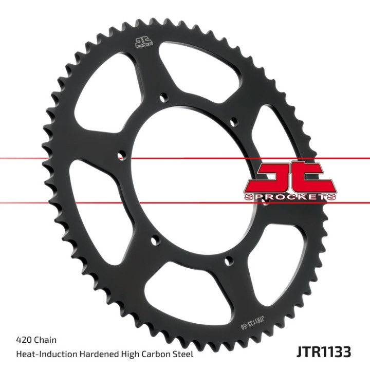 Kit chaîne JT 420HDR 11/53 standard - couronne standard