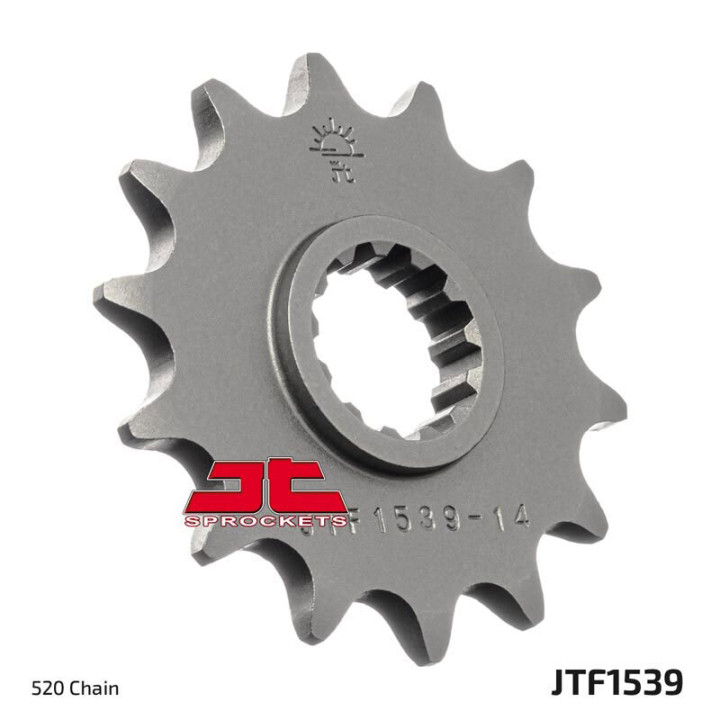 Pignon JT SPROCKETS acier anti-bruit - 520 JTF1539.14RB