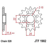 Pignon JT SPROCKETS acier anti-bruit - 520 JTF1902.16RB