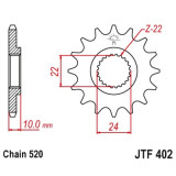 Pignon JT SPROCKETS acier anti-bruit - 520 JTF402.16RB