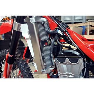 Protection de radiateur AXP alu rouge Beta rr350 1053348