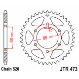 Couronne JT SPROCKETS acier standard - 520 JTR473.37