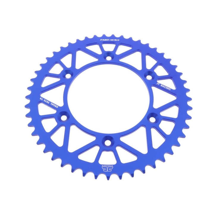 Couronne JT SPROCKETS alu standard - 520 JTA897.49BLU