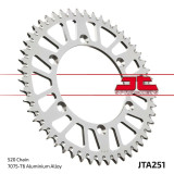 Couronne JT SPROCKETS alu standard - 520 JTA251.48BLK