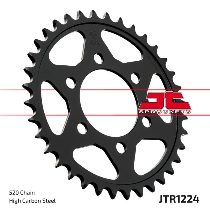 Couronne JT SPROCKETS Acier Standard - 520 JTR1224.36
