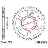 Couronne JT SPROCKETS Acier Standard - 525 JTR2022.38