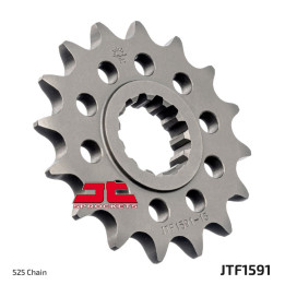 Pignon JT SPROCKETS acier anti-bruit - 525 JTF1591.15RB