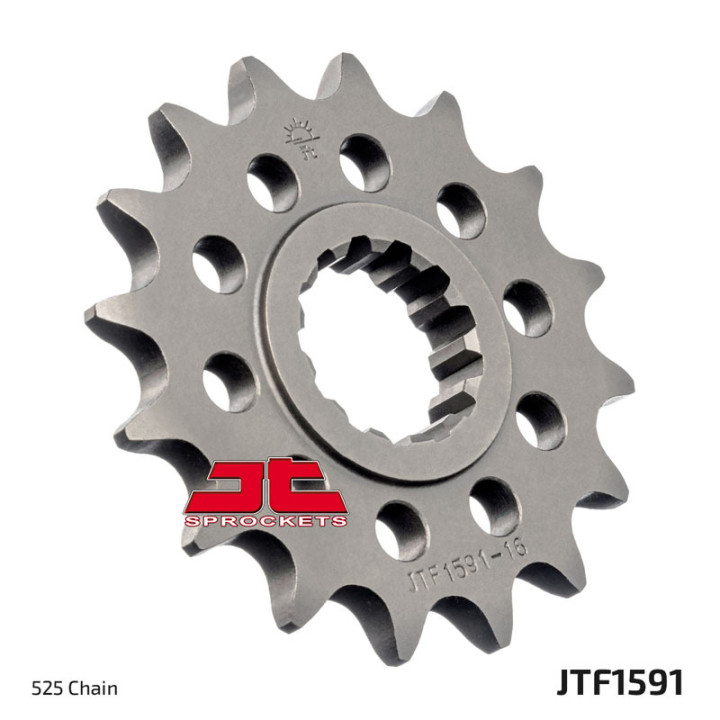 Pignon JT SPROCKETS acier anti-bruit - 525 JTF1591.15RB