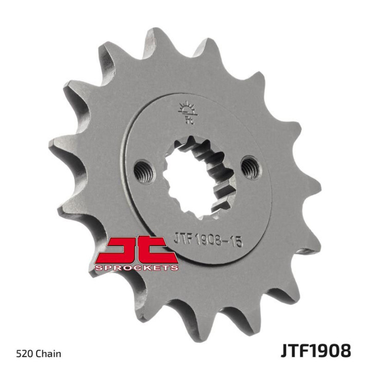 Pignon JT SPROCKETS acier anti-bruit - 520 JTF1908.15RB