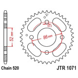 Couronne JT SPROCKETS Acier Standard - 520 JTR1071.30