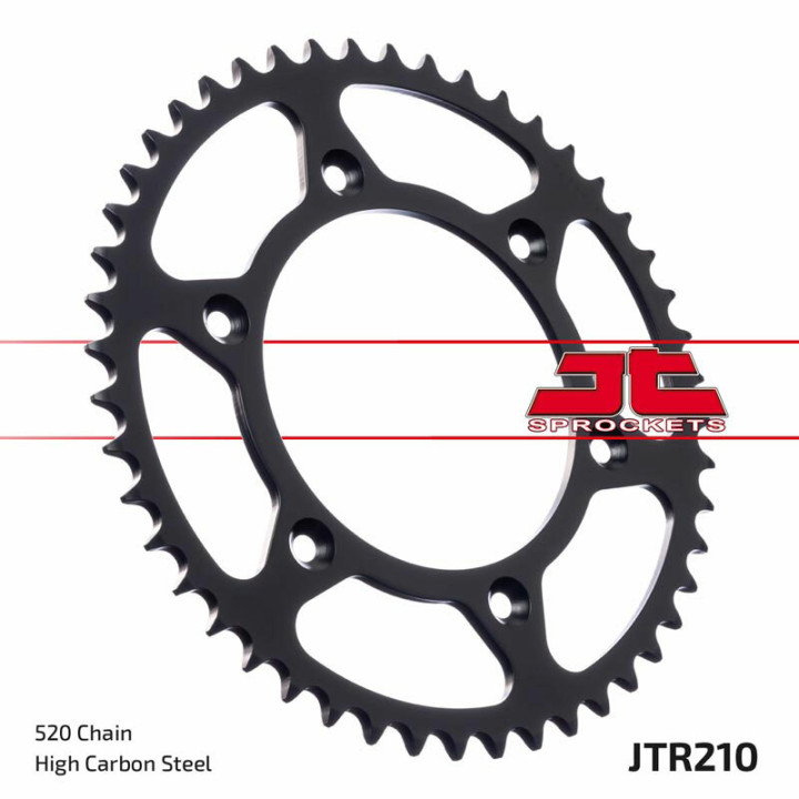 Couronne JT SPROCKETS acier anti-boue - 520 JTR210.45SC