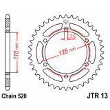 Couronne JT SPROCKETS Acier Standard - 520 JTR13.41 | Oxmoto