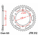 Couronne JT SPROCKETS Acier Standard - 525 JTR312.40
