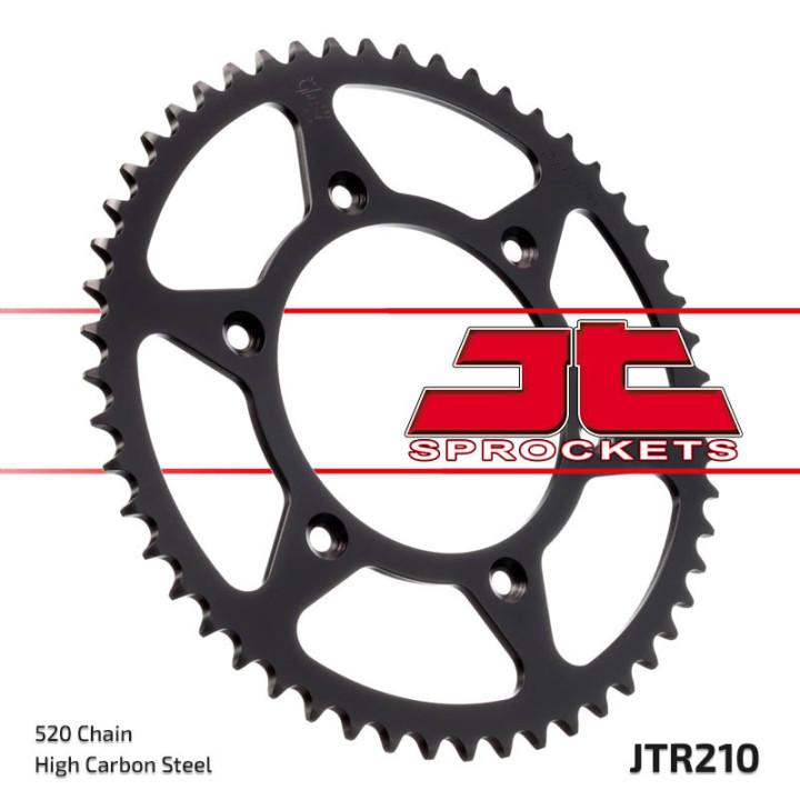Couronne JT SPROCKETS acier anti-boue - 520 JTR210.53SC