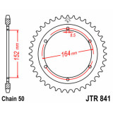 Couronne JT SPROCKETS Acier Standard - 530 JTR841.42