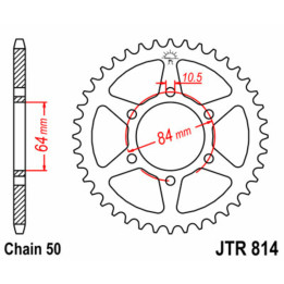 Couronne JT SPROCKETS Acier Standard - 530 JTR814.33