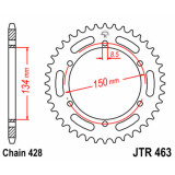 Couronne JT SPROCKETS Acier Standard - 428 JTR463.50