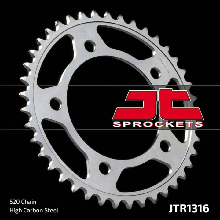 Couronne JT SPROCKETS Acier Standard - 520 JTR1316.41