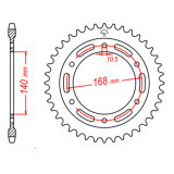 Couronne JT SPROCKETS Acier Standard - 525 JTR3.42 | Oxmoto