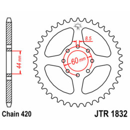Couronne JT SPROCKETS Acier Standard - 420 JTR1832.52