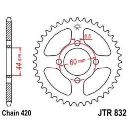 Couronne JT SPROCKETS Acier Standard - 420 JTR832.38