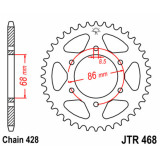 Couronne JT SPROCKETS Acier Standard - 428 JTR468.46