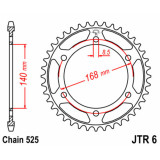 Couronne JT SPROCKETS Acier Standard - 525 JTR6.42 | Oxmoto