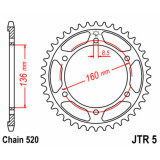 Couronne JT SPROCKETS Acier Standard - 520 JTR5.47 | Oxmoto