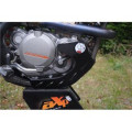 Sabot gp AXP phd noir/déco orange KTM sx-f450 | Oxmoto