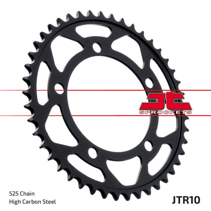 Couronne JT SPROCKETS acier standard - 525 JTR10.46 | Oxmoto