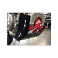 Sabot gp AXP phd noir/déco rouge Honda crf250r | Oxmoto