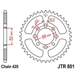 Couronne JT SPROCKETS Acier Standard - 420 JTR801.51