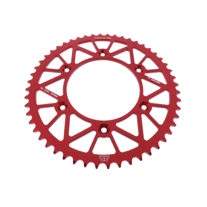 Couronne JT SPROCKETS alu standard - 520 JTA210.49RED