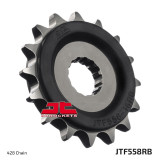 Pignon JT SPROCKETS acier anti-bruit - 428 | Oxmoto