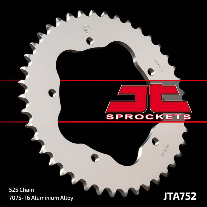 Couronne JT SPROCKETS alu standard - 525 - Nécessite un porte couronne JT SPROCKETS JTA752.38