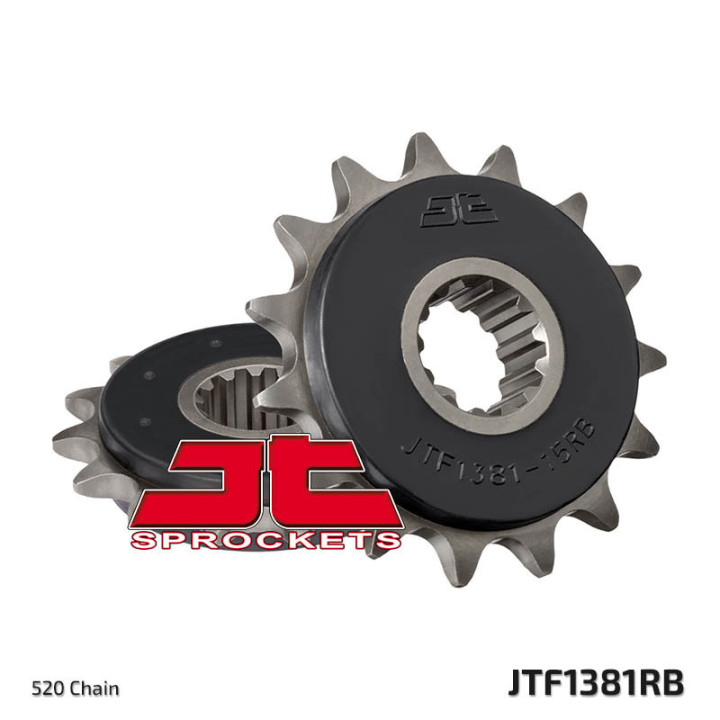 Pignon JT SPROCKETS acier anti-bruit 1381 - 520 | Oxmoto