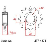 Pignon JT SPROCKETS acier anti-bruit 1371 - 525 | Oxmoto