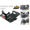 Sabot enduro AXP phd noir Husqvarna 1053321 | Oxmoto