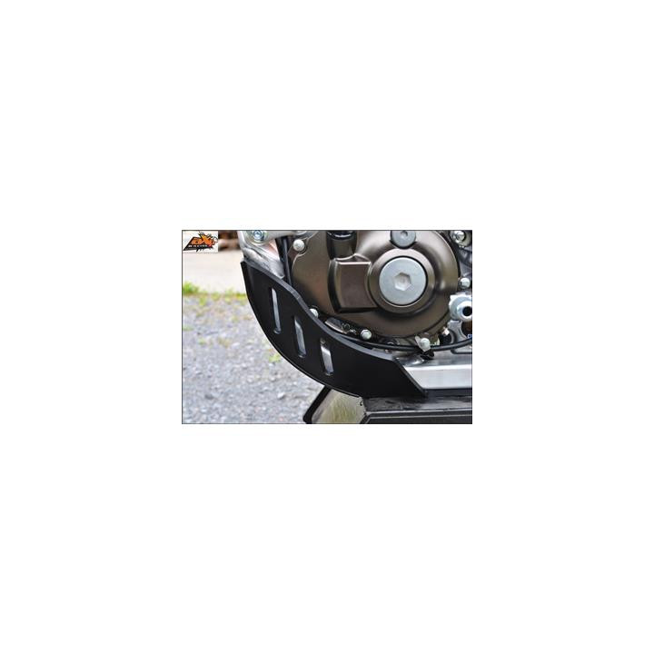 Sabot gp AXP phd noir/déco bleu Yamaha | Oxmoto